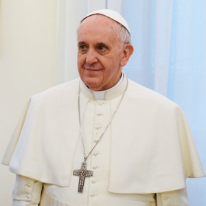 Pope Francis in March 2013 klein