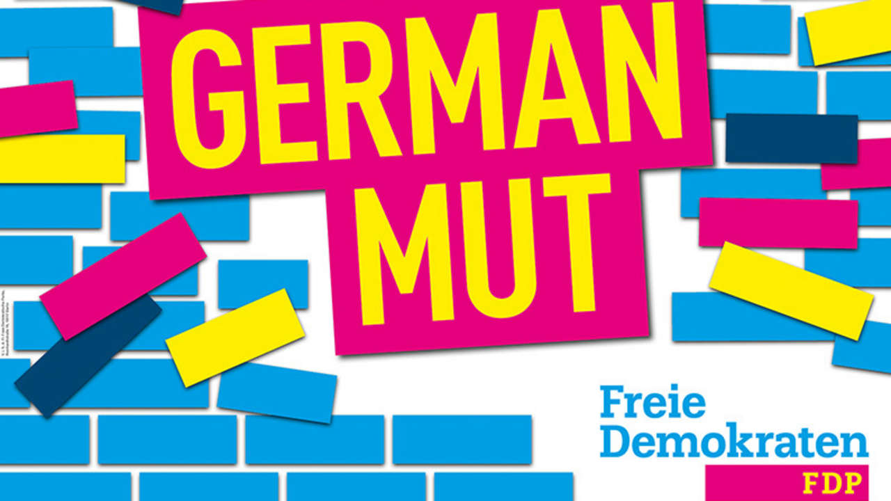 German Mut denken wir NEU FDP